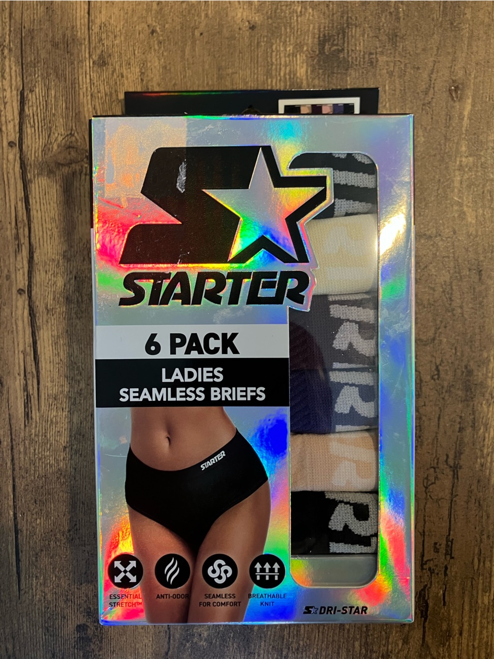 Starter seamless briefs 6x